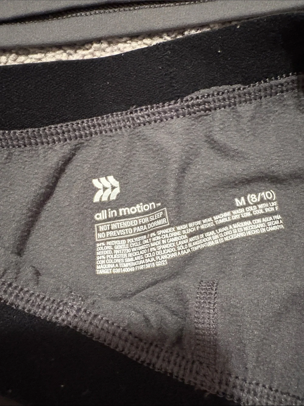 all in motion Men's Charcoal Long Sleeve Thermal Top & Bottoms Set